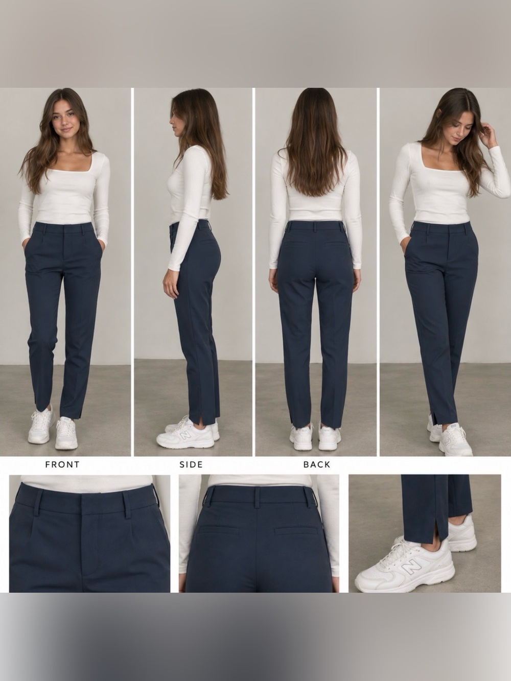 Brunello Cucinelli Navy Pants NWOT